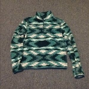 Pullover 1/4 zip sweatshirt